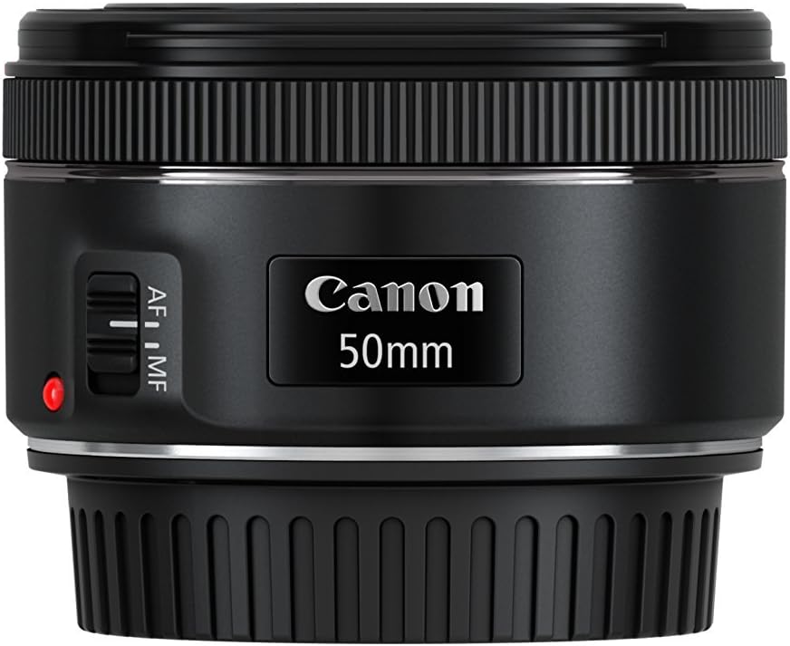 Canon 0570C002 EF 50mm f/1.8 STM Lens - Fast Prime (Renewed)