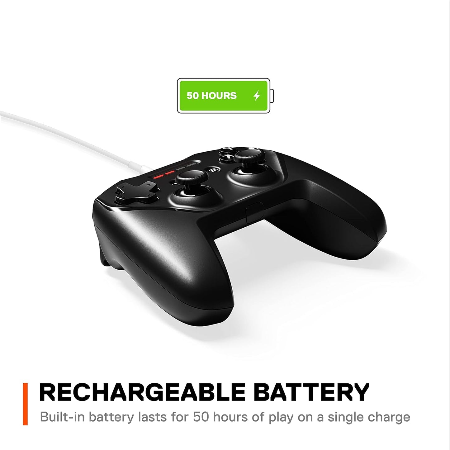 SteelSeries Nimbus+ Bluetooth Mobile Gaming Controller iPhone Mount