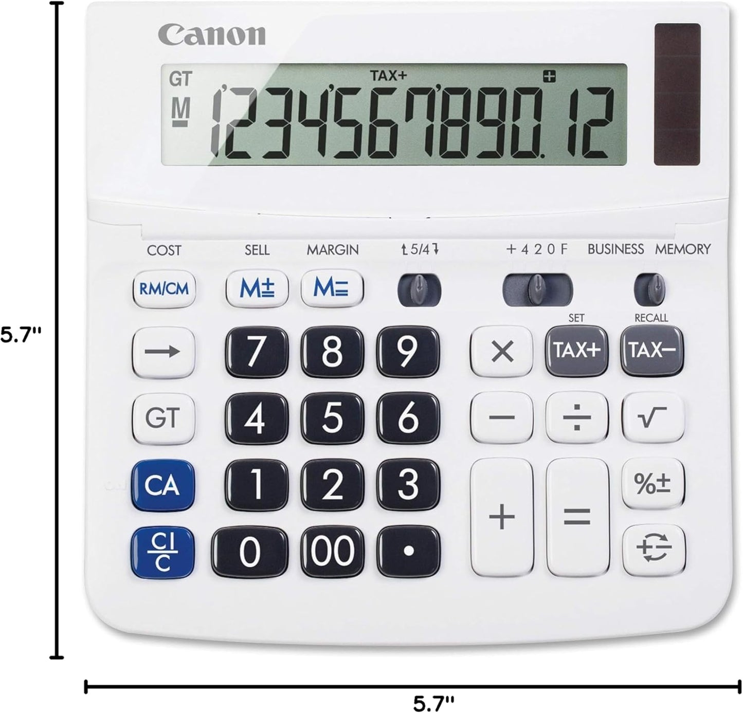 Canon TX-220TSII Standard Function Calculator - White