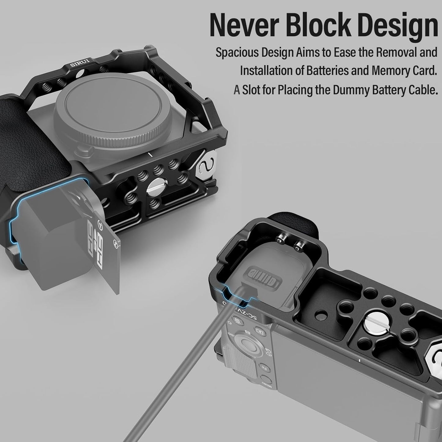 Sirui SC-ZV-E10 ZV-E10 Camera Cage with Grip