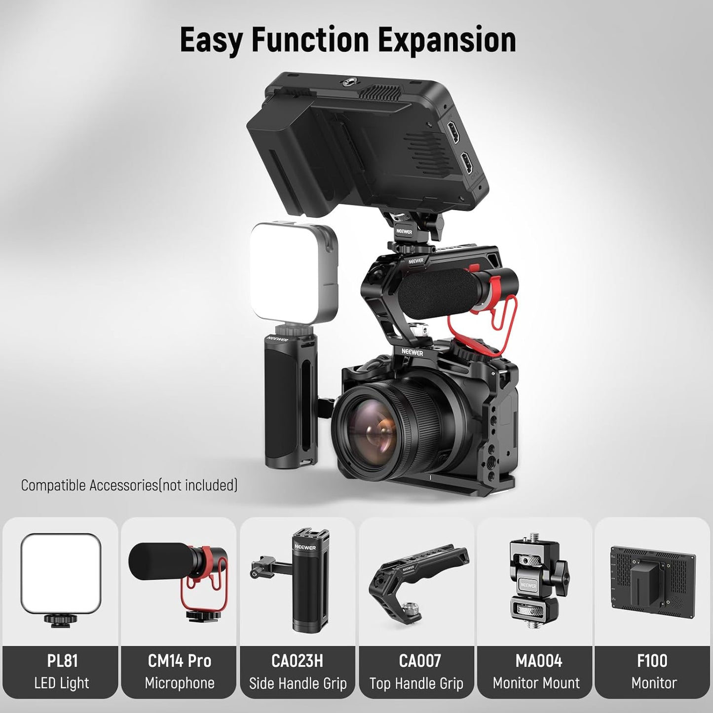 Neewer CA031 Camera Cage for Canon EOS R50