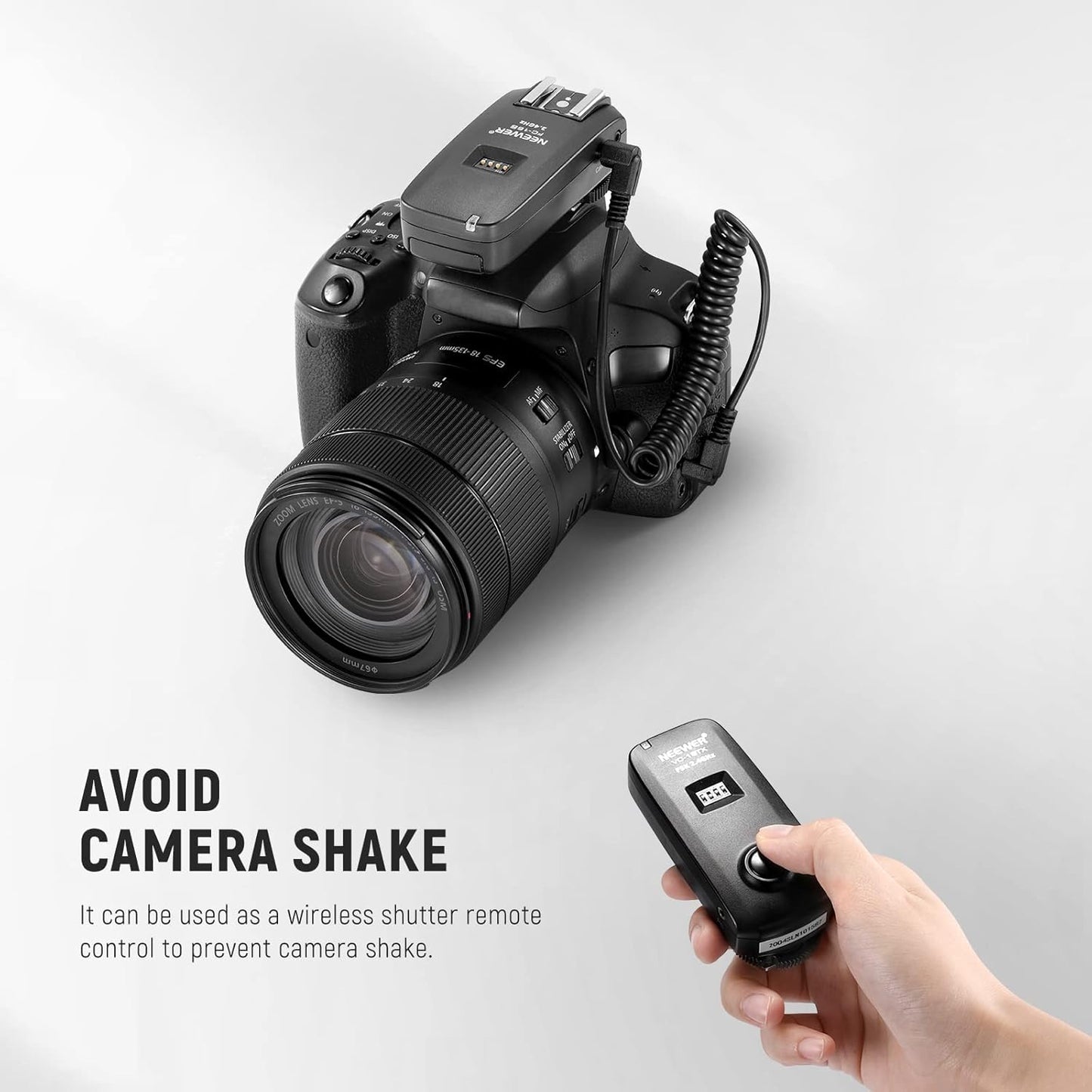 Neewer 1 Remote Shutter Release Cable Canon Pentax