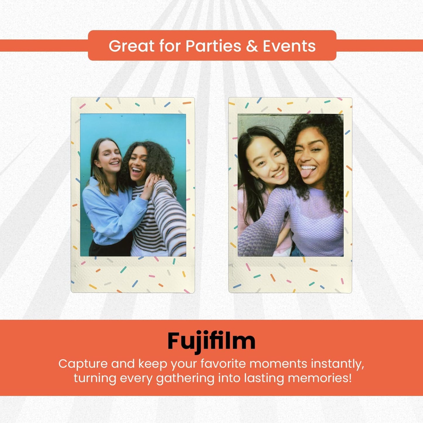 Fujifilm Instax Mini Sprinkles Film 20 Exposures