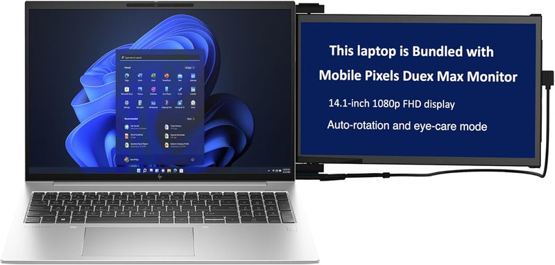 HP EliteBook 860 G10 i5 Laptop with Duex Max Monitor — main product image