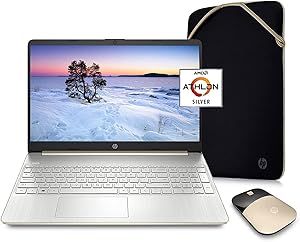 HP 2022 Pavilion 15.6-inch AMD Athlon Laptop — main product image