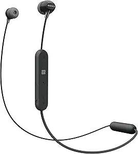 Sony WIC300/B Wireless In-Ear Headphones Black — main product image