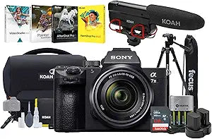 Sony ASONILCE7M3B-KT1 Alpha a7 III Mirrorless Camera Bundle