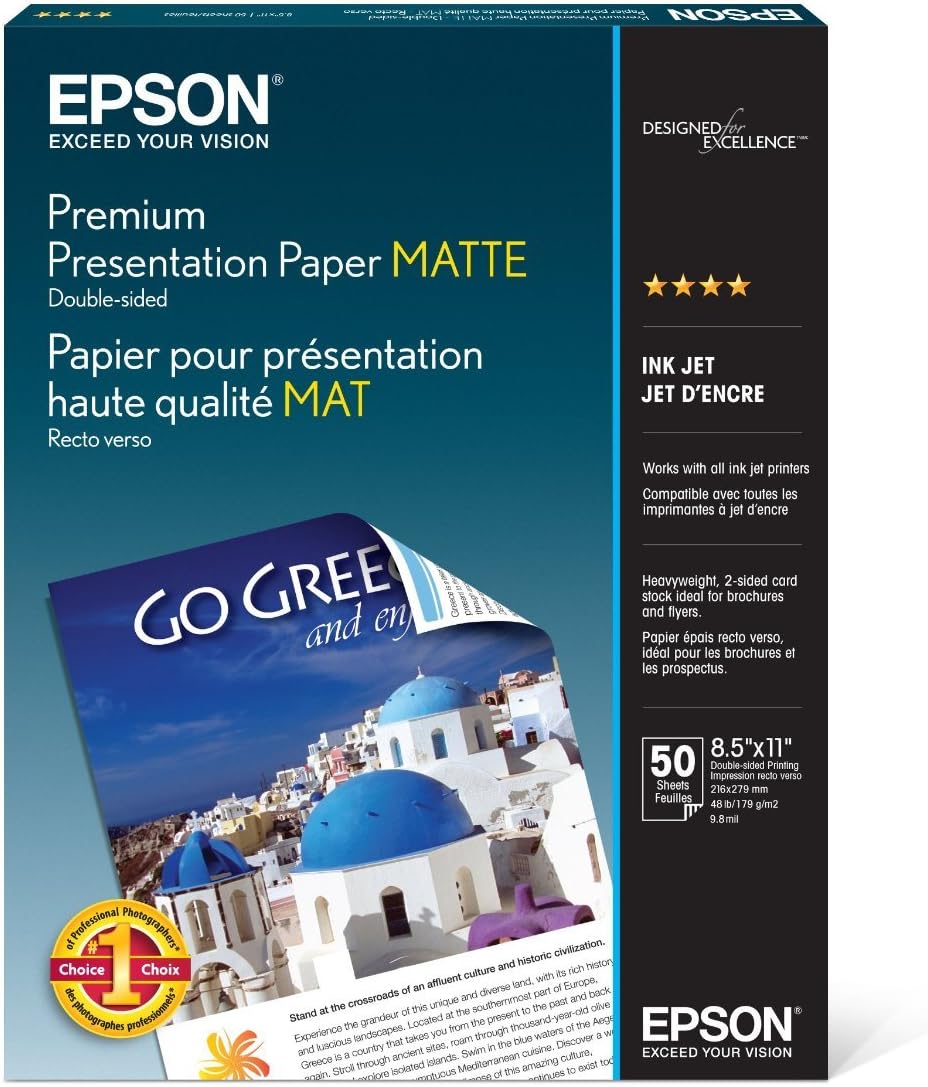 Epson S041568 Premium Presentation Paper Matte