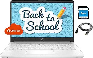 HP Back to School Office Laptop 14", 4GB, 128GB SSD