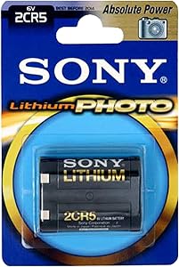 Sony 2CR5B1A Lithium 6V Photo Battery