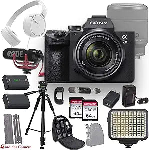 Sony α7 III Mirrorless Camera 28-70mm Lens Bundle