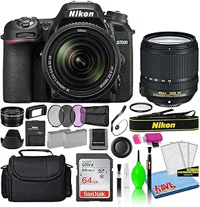Nikon 1582 D7500 DSLR 18-140mm VR Lens Bundle Renewed