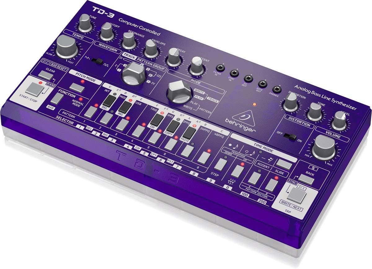 Behringer 000-EDU04-00010 TD-3-GP Analog Bass Synthesizer