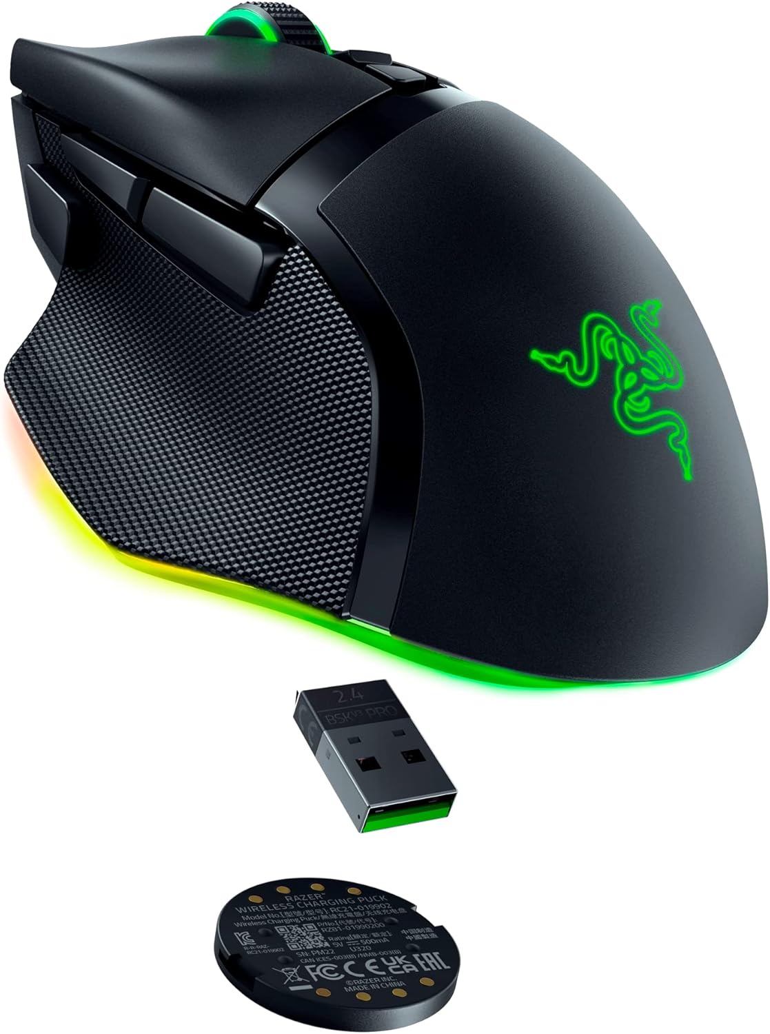 Razer Wireless Charging Puck for Basilisk/Naga/Cobra Pro