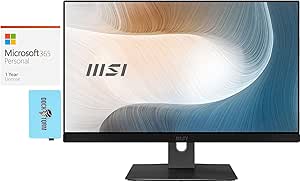 MSI ModAM241P11M032-2565-30561 Modern AM241P: i5, 16GB, 256GB SSD, AIO — main product image