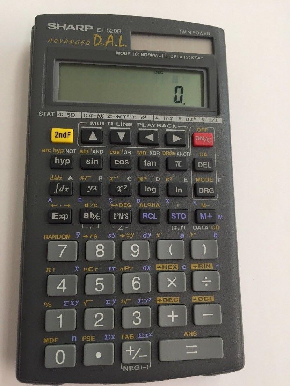 Sharp EL-520R Scientific Calculator