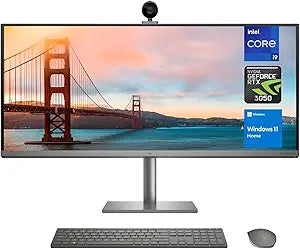 HP 24-K Envy All-in-One Desktop, 34" WUHD, RTX 3050