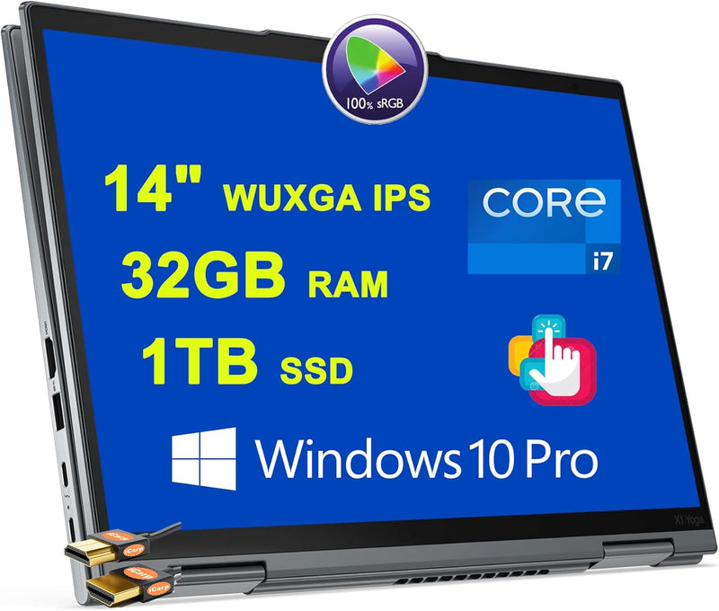 Lenovo ThinkPad X1 Yoga Gen6 i7 Touchscreen 2-in-1 Laptop — main product image
