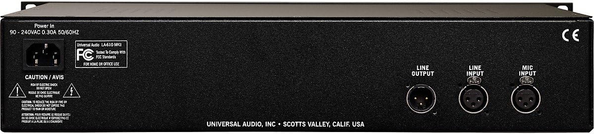 Universal Audio LA610M2 Classic Tube Recording Channel