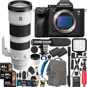 Sony E40SNILCE7SM3BX7 a7S III Camera with 200-600mm Lens Bundle