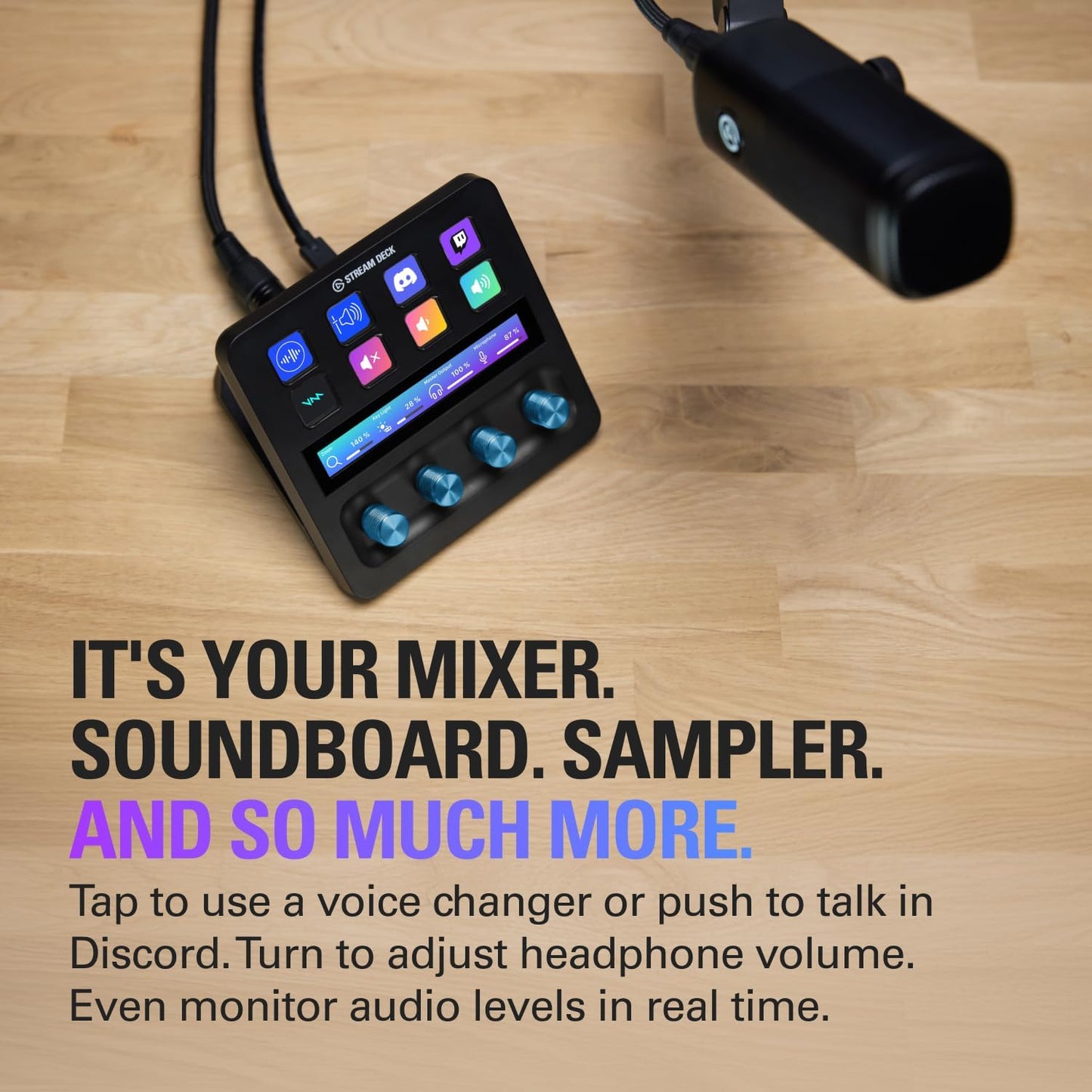 Elgato 20GBM9901 XLR Dock: Stream Deck Audio Interface