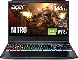 Acer Nitro 5 Gaming Laptop - Ryzen 3, 8GB, 512GB SSD, WiFi 6 — main product image
