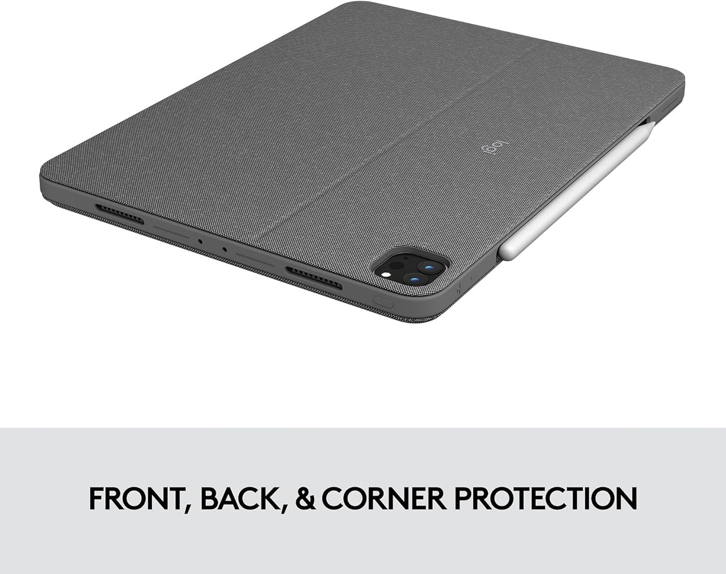 Logitech Combo Touch iPad Pro 12.9" Keyboard Case (Renewed)