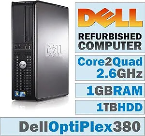 Dell OptiPlex 380 DT Core 2 Quad Desktop PC — main product image