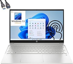 HP 15 Pavilion Touchscreen Laptop i7 Windows 11 — main product image