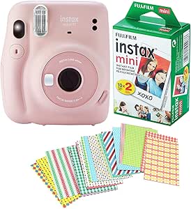 Fujifilm Instax Mini 11 Instant Camera Bundle Pink