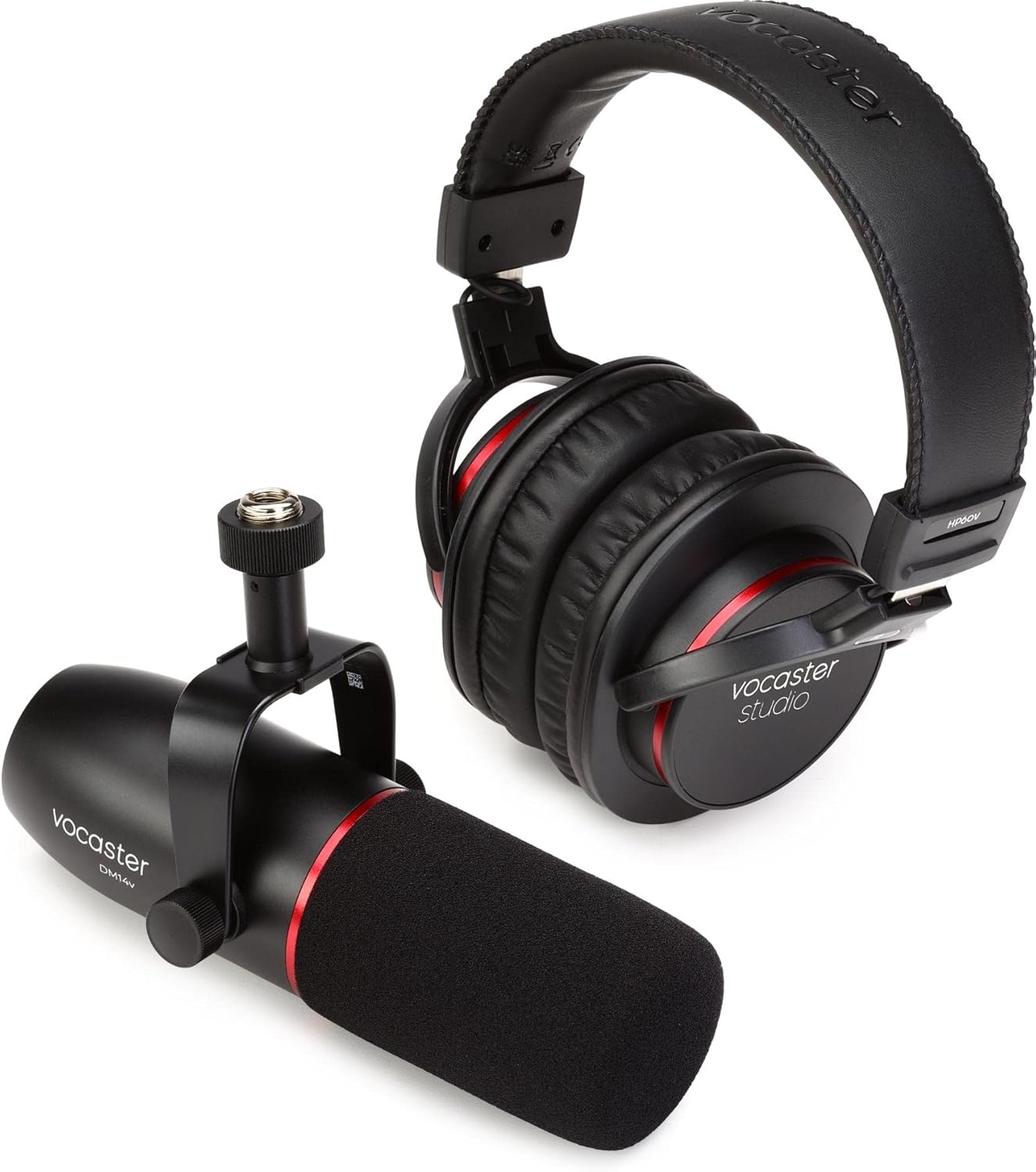 Focusrite Vocaster Broadcast Kit Podcast Microphone Headphones