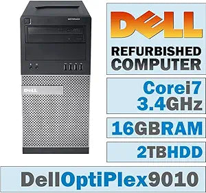 Dell OptiPlex 9010 MT: i7, 16GB RAM, 2TB HDD - No OS