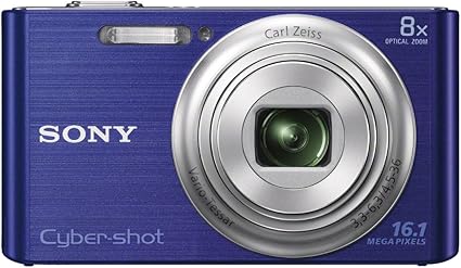 Sony DSC-W730/L 16.1MP Digital Camera (Blue) — main product image