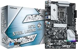ASRock H570 Steel Legend ATX Motherboard - Intel 10th/11th Gen