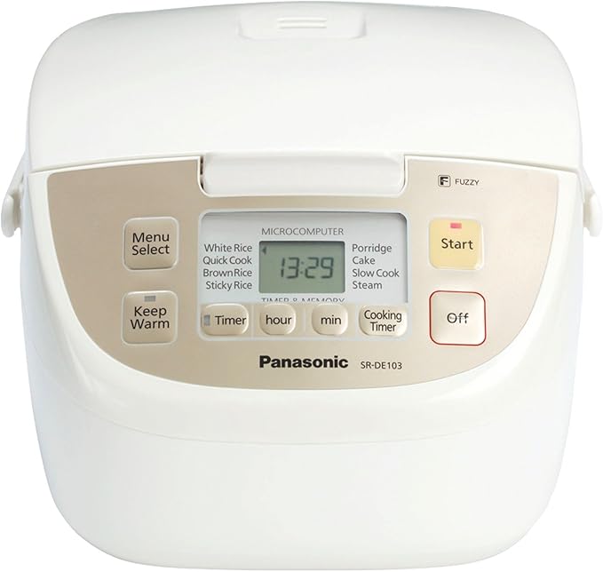 Panasonic SR-DE103 Fuzzy Logic Rice Cooker, 10-Cup — main product image
