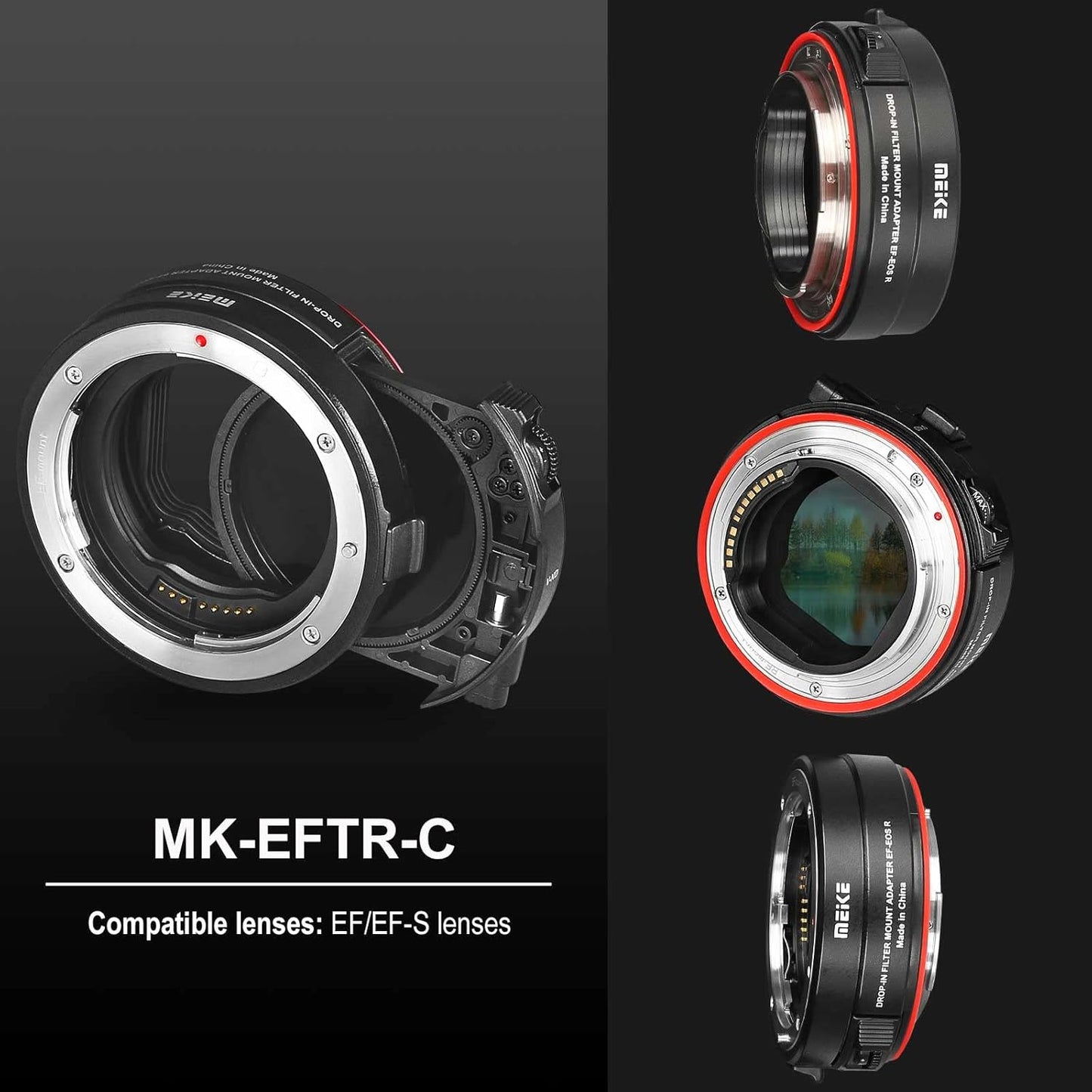 Meike MK-EFTR-C VND Canon EF to EOS R Adapter