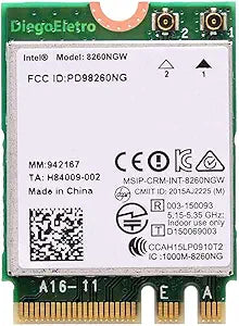 Intel 8260 IEEE 802.11ac Wireless-AC Wi-Fi Adapter