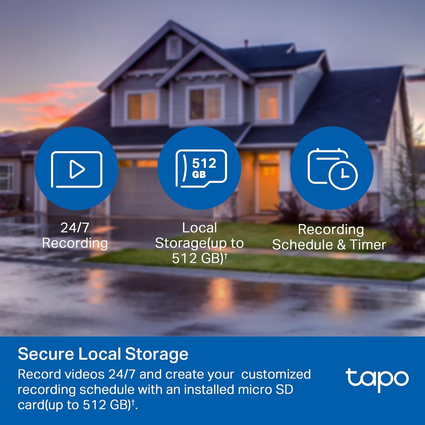 TP-Link Tapo C500 1080P Outdoor Pan/Tilt Security Camera