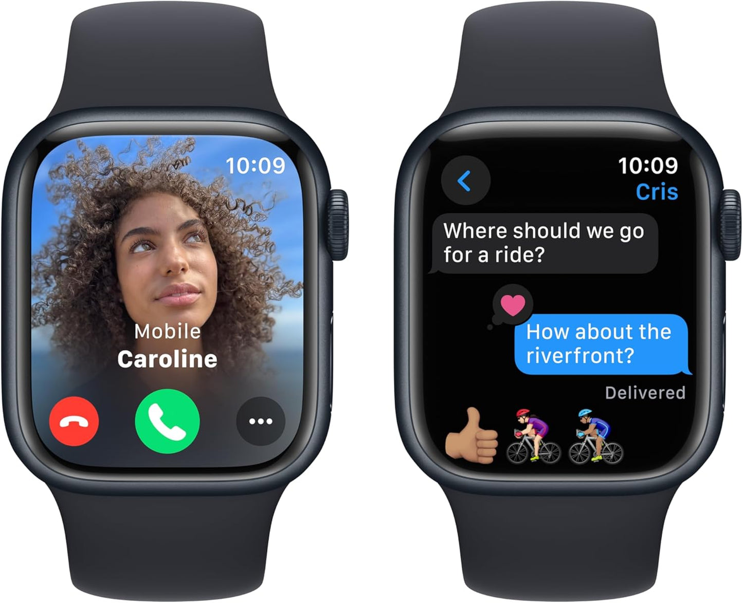 Apple Watch Series 9 (GPS) 41mm - Midnight Aluminum