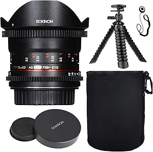 Rokinon 12mm T3.1 Cine DS Fisheye Lens Canon EF