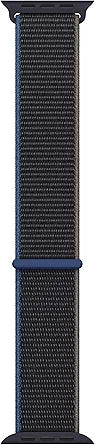 Apple Sport Loop (40mm) Charcoal Watch Band — main product image