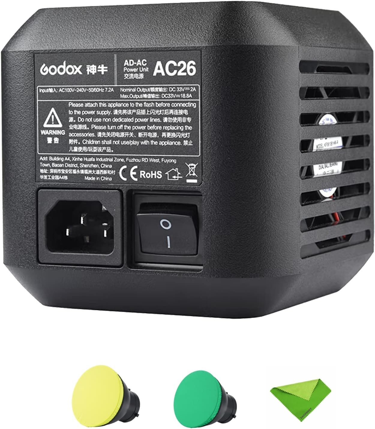 Godox AC26 Adapter for AD600Pro Flash Monolights