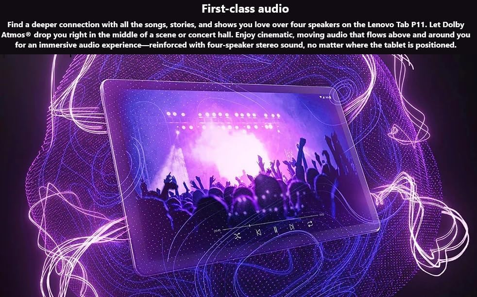 Lenovo ZA7R0118US Tab P11 Tablet - 11" 4GB RAM 64GB