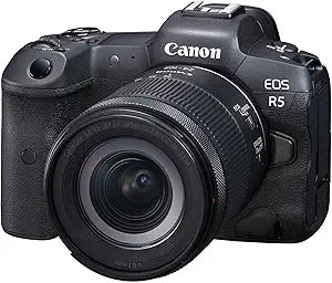 Canon EOS R5 Renewed Mirrorless Camera 24-105mm Lens