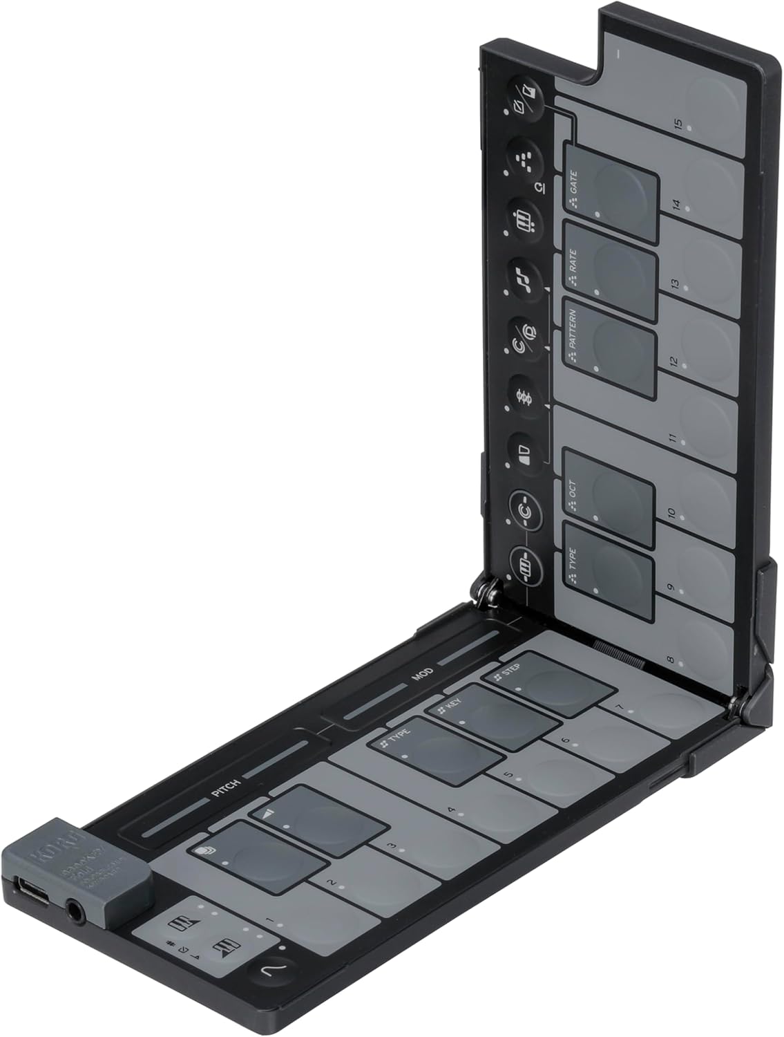 Korg NANOKEY-FD BK Foldable MIDI Keyboard - Black