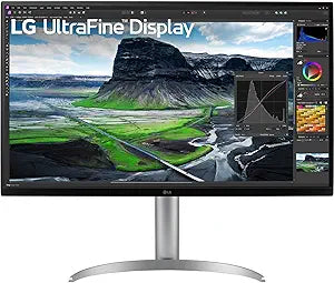 LG 32BQ85U-W 32" UHD Nano IPS Monitor