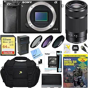 Sony E4SNILCE6000B Alpha a6000 Mirrorless Camera Bundle