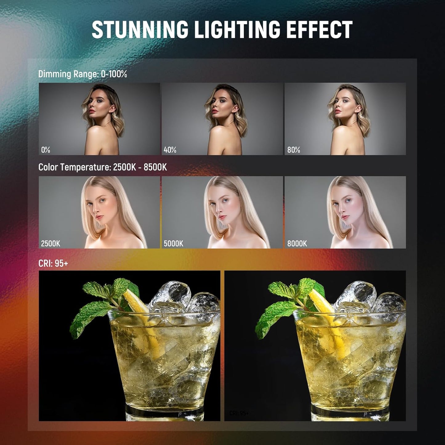 Neewer 10103818 RGB Light Wand Photography Video