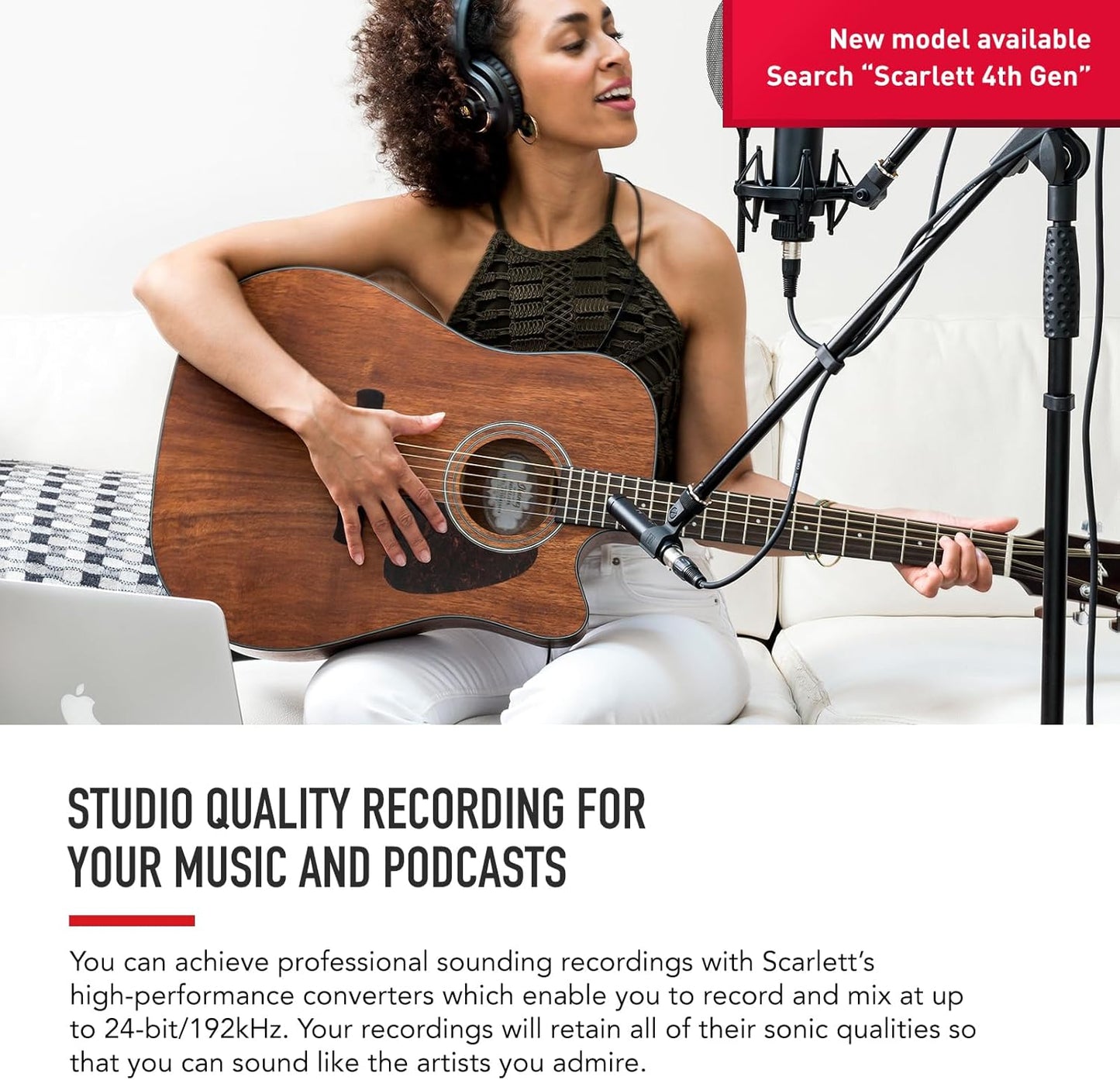 Focusrite AMS-SCARLETT-2I2 Studio 3rd Gen Recording Bundle