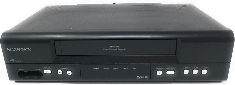 Magnavox MVR440MG 4-Head VCR Player (Remote Included) — main product image